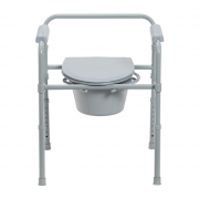 Folding Steel Commode2