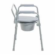 Folding Steel Commode4