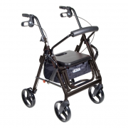 Duet Rollator Transport Chair, 8 Casters3