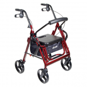 Duet Rollator Transport Chair, 8 Casters6