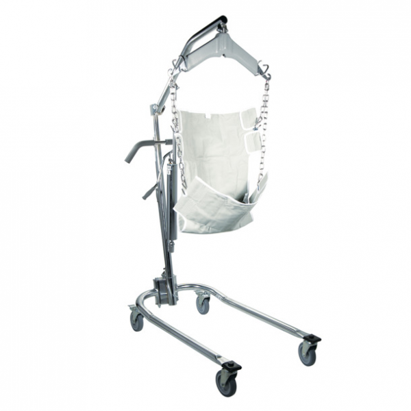 Hydraulic Deluxe Chrome-Plated Patient Lift